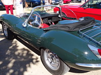 Jaguar XKSS verte (de 1956-57) (prise a Amberieux, France, 2016) (7)